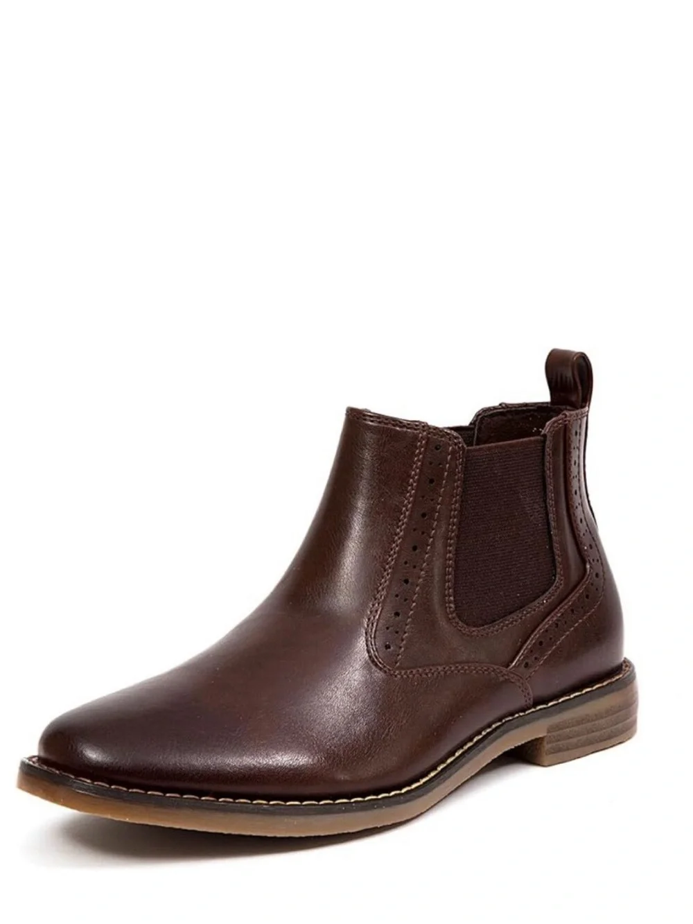 Deer Stags Boys' Dark Brown Malcolm Dress Boot